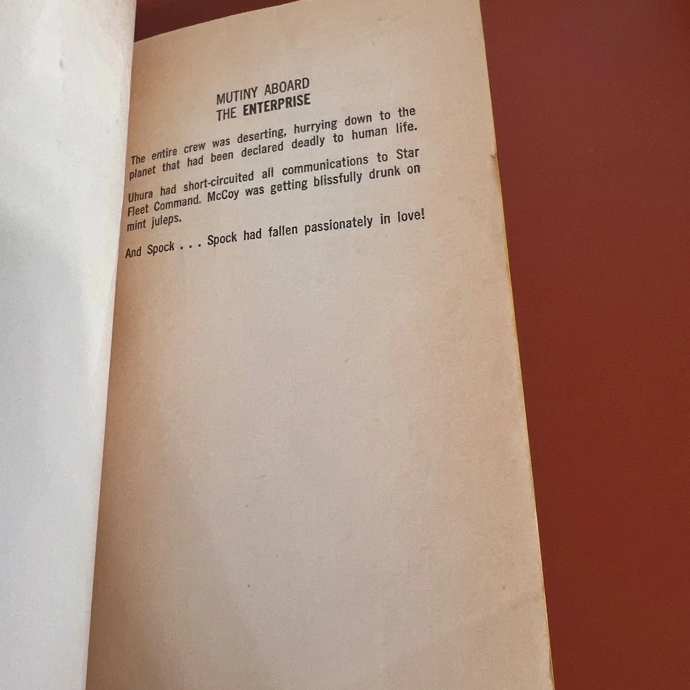 Star Trek 5 James Blish‎ Vintage 1972 Bantam Paperback Sci-Fi Book TV Tie-In
